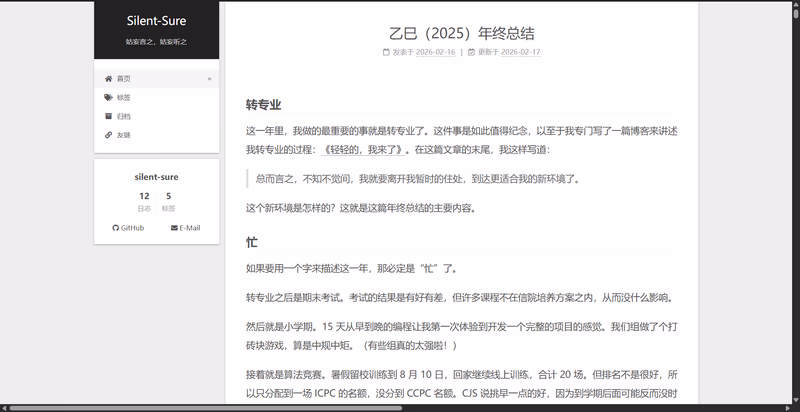 Slient-Sure 的封面